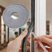 Load image into Gallery viewer, 32.8 Ft Self Adhesive Seal Strip Weatherstrip for Windows and Doors House Soundproofing,Windproof,Dustproof,Stronger Stickiness,0.35 Wide X 0.2 inch Thick.