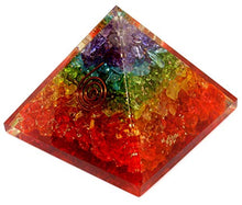 Load image into Gallery viewer, Energy Generator Orgone Pyramid for Emf Protection & Healing- meditation orgonite pyramids/crystal chakra
