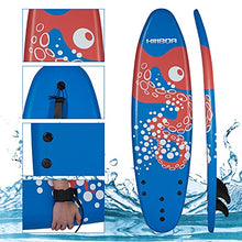 Load image into Gallery viewer, KINTNESS Surfboard with Eps Core and Fins Ellipse Top Longboard Suitable for Adults Outdoor Entertainment Blue