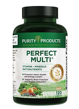 Load image into Gallery viewer, Perfect Multi - Multivitamin | Purity Products | Packed with Vitamins, Minerals & Phytonutrients | 60 Breakthrough Nutrients | 120 Capsules (1)