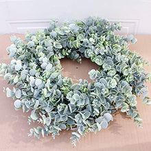 Load image into Gallery viewer, 不适用 Large Size 18” Eucalyptus Front Door Wreath Handcrafted Wreath for Home Decor, Wreaths for Holiday Festival Home Farmhouse Wall