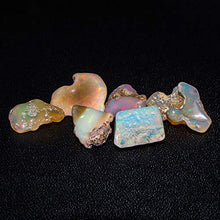 Load image into Gallery viewer, Jaguar Gems 25cts Polished Ethiopian Welo Opal Stone Polish Crystal October Birthstone Jewelry Making-DIY Stone Supply Natural Loose Gemstone Chakra Healing Multi Color Gems Handpicked Assortment