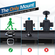 Load image into Gallery viewer, BESTRIX Phone Holder for Car, Magnetic Car Phone Mount | Dashboard Cell Phone Car Phone Holder Compatible with iPhone 12 11 Pro,Xr,Xs,XS MAX,XR,X, Galaxy S20 Note 20 Ultra & All Smartphones