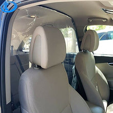 Load image into Gallery viewer, Taxi Car Partition Divider Sneeze Guard Film Protective Virus Shield