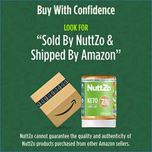 Load image into Gallery viewer, Keto Nut Butter by NuttZo | 7 Nuts & Seeds Blend, Keto-Friendly, Gluten-Free, Vegan, Kosher | 1g Sugar, 4g Protein, 2g Net Carbs | 12oz Jar