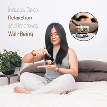 Load image into Gallery viewer, Tibetan Singing Bowl Set ~ 7 Chakra Crystal Stones and Rose Quartz Pendulum ~ Easy to Play with Fabric Case, Cushion, and Mallet ~ For Meditation, Yoga, Spiritual Healing, and Mindfulness