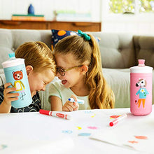 Load image into Gallery viewer, Munchkin Twisty Mix & Match Animals Bite Proof Sippy Cup, 9 Oz, Blue