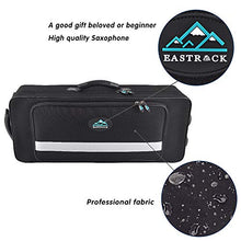 Load image into Gallery viewer, EASTROCK Tenor Saxophone B Flat Gold Laquer Sax Students Beginner With Updated Carrying Case,Reeds,Cleaning Kit,Gloves,Neck Straps,Mouthpieces