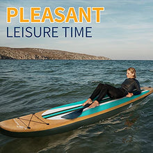 Load image into Gallery viewer, Inflatable Stand Up Paddle Board, 11'×33''×6''(6'' Thick) ISUP Non-Slip Deck,Bottom Fin for Paddling, Surf Control with Premium SUP Accessories & Backpack for Youth Adults Beginner