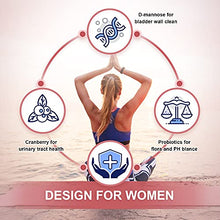 Load image into Gallery viewer, Probiotics-for-Women Prebiotics-and-Probiotics-Powder, 100-Billion-CFUs 45-Day-Supply, Women's-Probiotic with D-Mannose and Cranberry for Urinary Tract/Gut/ Digestive Health/Weight Management