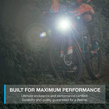 Load image into Gallery viewer, Vont 'Pyro' Bike Light Set, USB Rechargeable, Super Bright Bicycle Light, Bike Lights Front and Back, Bike Headlight, 2X Longer Battery Life, Waterproof, 4 Modes (2 Cables, 4 Straps)