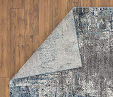 Load image into Gallery viewer, Luxe Weavers Euston Blue 8 x 10 Abstract Modern Area Rug