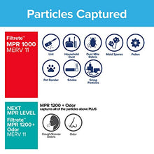 Load image into Gallery viewer, Filtrete 15x20x1, AC Furnace Air Filter, MPR 1000, Micro Allergen Defense, 6-Pack (exact dimensions 14.81 x 19.81 x 0.81)