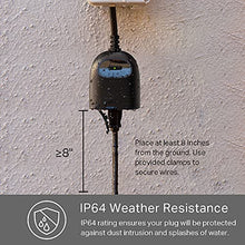Load image into Gallery viewer, Kasa Outdoor Smart Dimmer Plug, IP64 Plug- in Dimmer for Outdoor String Lights, Compatible with Alexa, Google Assistant & SmartThings, Long Wi-Fi Range 2.4Ghz, No Hub Required, ETL Certified(KP405)