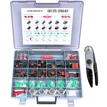 Load image into Gallery viewer, CAT-175-3700 Field Service Kit with 1U5804 CAT Crimp Tool for 22-12 AWG: Environmentally Sealed Connectors for Caterpillar and Tractor Electrical Repair