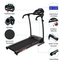 Load image into Gallery viewer, FYC Folding Treadmills for Home Compact Treadmill Electric Motorized Exercise Fitness Running Machine with Mobile Phone & Water Bottle Holder, 12 Preset Programs