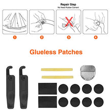 Load image into Gallery viewer, XCH Robots Bike Multitool with Tire Patch Kit - 16 in 1 Bicycle Repair kit Mechanic Emergency Repair Tool, Portable, Complete Basic Mountian Compact Professional Accessory Kits (Small)