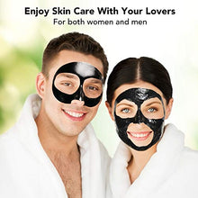 Load image into Gallery viewer, AFDEAL Blackhead Remover Face Mask, Charcoal Peel Off Mask, Bamboo Activated Black Charcoal Masks with Brush, Deep Cleansing Purifying Facial Mask for All Skin Types, for Both Men and Women 2.11 fl/oz