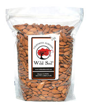Load image into Gallery viewer, Wild Soil Almonds - Distinct and Superior to Organic, Herbicide Free, Beyond Beef High Protein, Steam Pasteurized, Probiotic, Raw 3LB Bag, Emergency Food, Survival Food