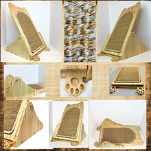 Load image into Gallery viewer, Cat- Like Scratching Board, Scratcher Resting Lounge & Scratch Pad with a Free Superior Refill Natural Sisal Mat for Large Adult Indoor House Cats & Little Kittens; Horizontal & Incline Vertical Moods