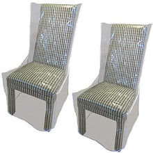 Load image into Gallery viewer, Evelots - Dining Room Chair Cover/Protector, No Dust/Spill/Pet Hair/Pet Claws, Clear (Set of 2)