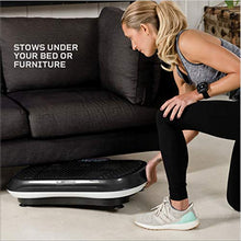 Load image into Gallery viewer, LifePro Vibration Plate Exercise Machine - Whole Body Workout Vibration Fitness Platform w/Loop Bands - Home Training Equipment for Weight Loss & Toning (Black)