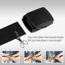 Load image into Gallery viewer, JASGOOD Nylon Canvas Breathable Military Tactical Men Waist Belt With Plastic Buckle