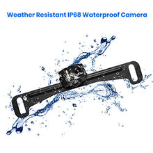 Load image into Gallery viewer, AUTO-VOX T1400 Upgrade Wireless Backup Camera for Car/Trucks,No Wiring, No Interference, OEM Look Rear View Mirror Camera Monitor with IP 68 Waterproof Super Night Vision Back Up Camera