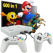Load image into Gallery viewer, Fadist Retro Game Console, Built in 600 Games, Classic Video Game Console, with 2 Classic Controllers, AV Output Plug and Play Games Console, Ideal Gift for Kids, Adult, Friend, Lover