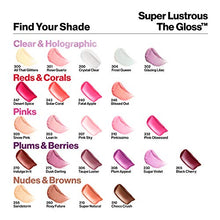 Load image into Gallery viewer, Lip Gloss by Revlon, Super Lustrous The Gloss, Non-Sticky, High Shine Finish, 203 Lean In