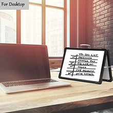Load image into Gallery viewer, Portable White Board,12×16inches Small Dry Erase Board Double-Side Desktop Foldable Magnetic Whiteboards Easel Stand for Kids Education,Office and Home&School-Color Black