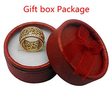 Load image into Gallery viewer, Hermosa Jewelry 18K Rose Gold Plating Gemstone Ring Set Garnet Amethyst Peridot Morganite 7 8 9 (7)