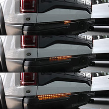 Load image into Gallery viewer, Syneticusa 60" Arrow LED Tailgate Light Bar Sequential Amber Turn Signal - Solid Beam - Weatherproof No Drill Install - Full Function Reverse Brake Running
