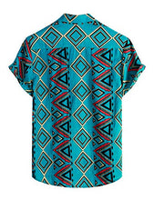 Load image into Gallery viewer, VATPAVE Mens Summer Tropical Shirts Short Sleeve Button Down Aloha Hawaiian Shirts X-Large Royal Blue
