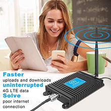 Load image into Gallery viewer, 5G Phone Signal Booster, Home 4G LTE Cell Phone Signal Booster ATT, Straight Talk 700MHz Band 12/17 Cell Signal Repeater Amplifier Antenna Kits, Boosts Data and Calls, FCC Approved