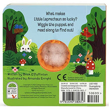 Load image into Gallery viewer, Lucky Little Leprechaun (Plush Finger Puppet Board Book - St. Patrick's Day Gifts for Children Ages 0-4)