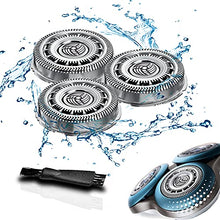 Load image into Gallery viewer, 3 PCS SH90 / 62 Replacement Heads for Philips Norelco Shaver Series 9000 Series 8950, Fits Star Wars Shaver SW9700, SW6700