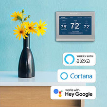 Load image into Gallery viewer, Honeywell Home RTH9585WF1004 Wi-Fi Smart Color Thermostat, 7 Day Programmable, Touch Screen, Energy Star, Alexa Ready