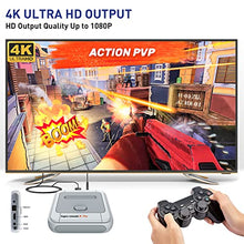 Load image into Gallery viewer, Kinhank Retro Game Console 256GB, Super Console X PRO Built in 50,000+ Games, Video Game Console Systems for 4K TV HD/AV Output, Dual Systems, Compatible with NES/N64/PS1/PSP/MAME/ATARI