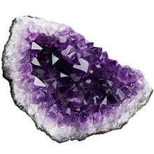 Load image into Gallery viewer, SUNYIK Natural Amethyst Quartz Crystal Cluster,Druzy Geode Specimen Gemstone Sculpture Sphere(0.2-0.3lb)