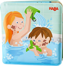 Load image into Gallery viewer, HABA Paul & Pia - Magic Bath Book - Wipe with Warm Water and the "Muddy" Pages Come Clean