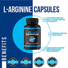 Load image into Gallery viewer, Havasu Nutrition Extra Strength L Arginine - 1200mg Nitric Oxide Supplement for Muscle Growth, Vascularity and Energy - L-Citrulline & Essential Amino Acids to Support Physical Endurance, 60 Capsules