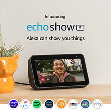 Load image into Gallery viewer, Echo Show 5 -- Smart display with Alexa – stay connected with video calling - Charcoal