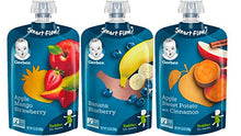 Load image into Gallery viewer, Gerber Assorted Fruit Toddler Pouch Variety Pack (Pack of 18)