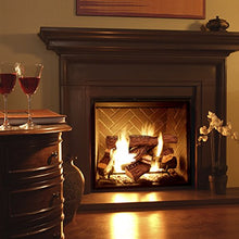 Load image into Gallery viewer, Barton Fireplace Decoration 10 Piece of Petite Ceramic Wood Fireplace Log Gas Vented Insert Realistic Logs Accessories