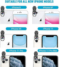 Load image into Gallery viewer, Apexel 11 in 1 Phone Camera Lens Kit - Wide Angle Lens & Macro Lens+Fisheye Lens/ND32/kaleidoscope/CPL/Color Lens Compatible with iPhone Samsung Sony and Most of Smartphone