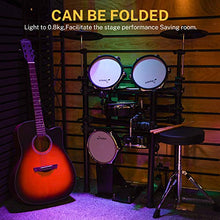 Load image into Gallery viewer, Donner DED-200 Electric Drum Set Electronic Kit with Mesh Head 8 Piece, Drum Throne, Sticks Headphone and Audio Cable Included, More Stable Iron Metal Support Set