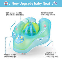 Load image into Gallery viewer, Free Swimming Baby Inflatable Baby Swim Float Children Waist Ring Inflatable Pool Floats Toys Swimming Pool Accessories for The Age of 3-72 Months(Blue, L)