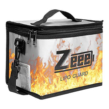 Load image into Gallery viewer, Zeee Lipo Safe Bag Fireproof Explosionproof Bag Large Capacity Lipo Battery Storage Guard Safe Pouch for Charge & Storage(8.46 x 6.5 x 5.71 in )