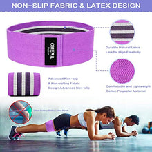 Load image into Gallery viewer, Exercise Resistance Bands for Legs and Butt, Anti-Slip & Roll Workout Booty Bands for Women Squat Glute Hip Training, 3 Levels Sports Fitness Band -JUEYINGBAILI